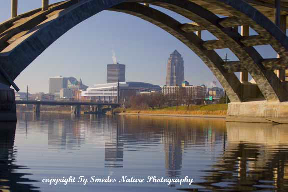 Des Moines Skyline, from Des Moines River
