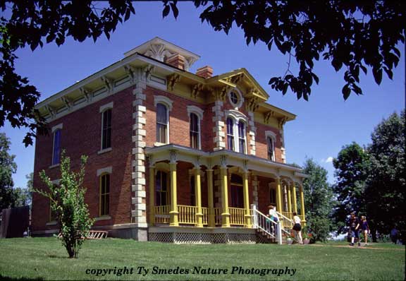 The Flynn Mansion at Living History Farms