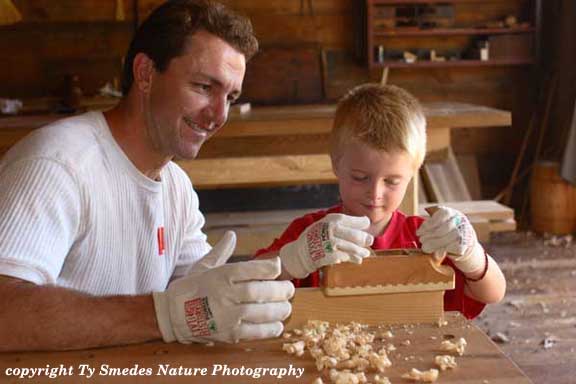 Wood Working at Living History Farms, Urbandale Iowa