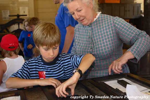 The Print Shop at Living History Farms, Urbandale Iowa